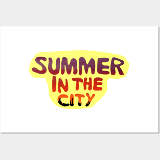 Summer in the City Posters and Art